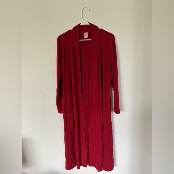 SMASH + TESS ARDEN BELTED DRESS | BURGANDY Size Small - Picture 3 of 9
